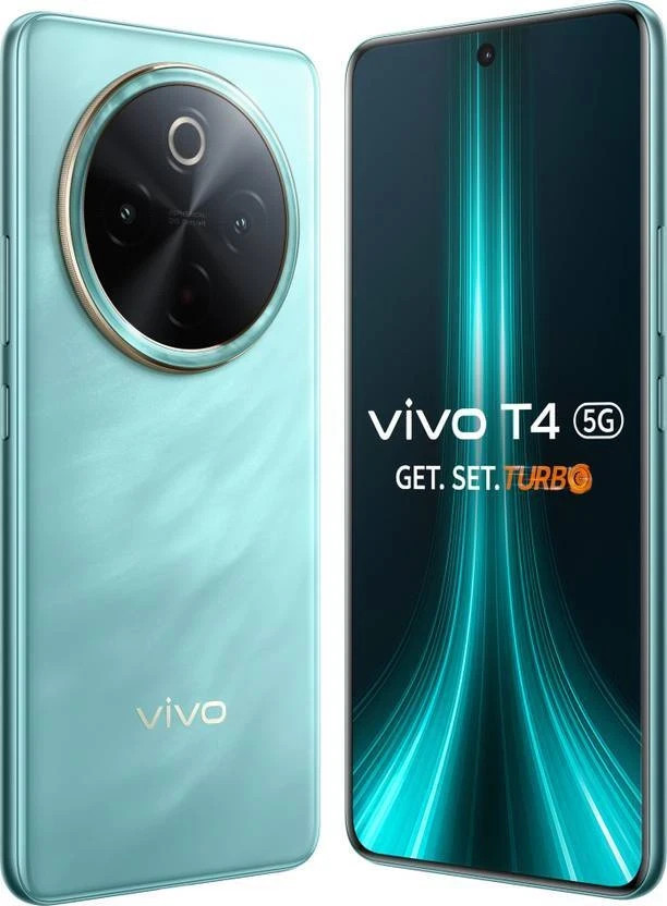 vivo T4 5G (Emerald Blaze, 128GB+8GB) Snapdragon 7s Gen 3 5G Processor