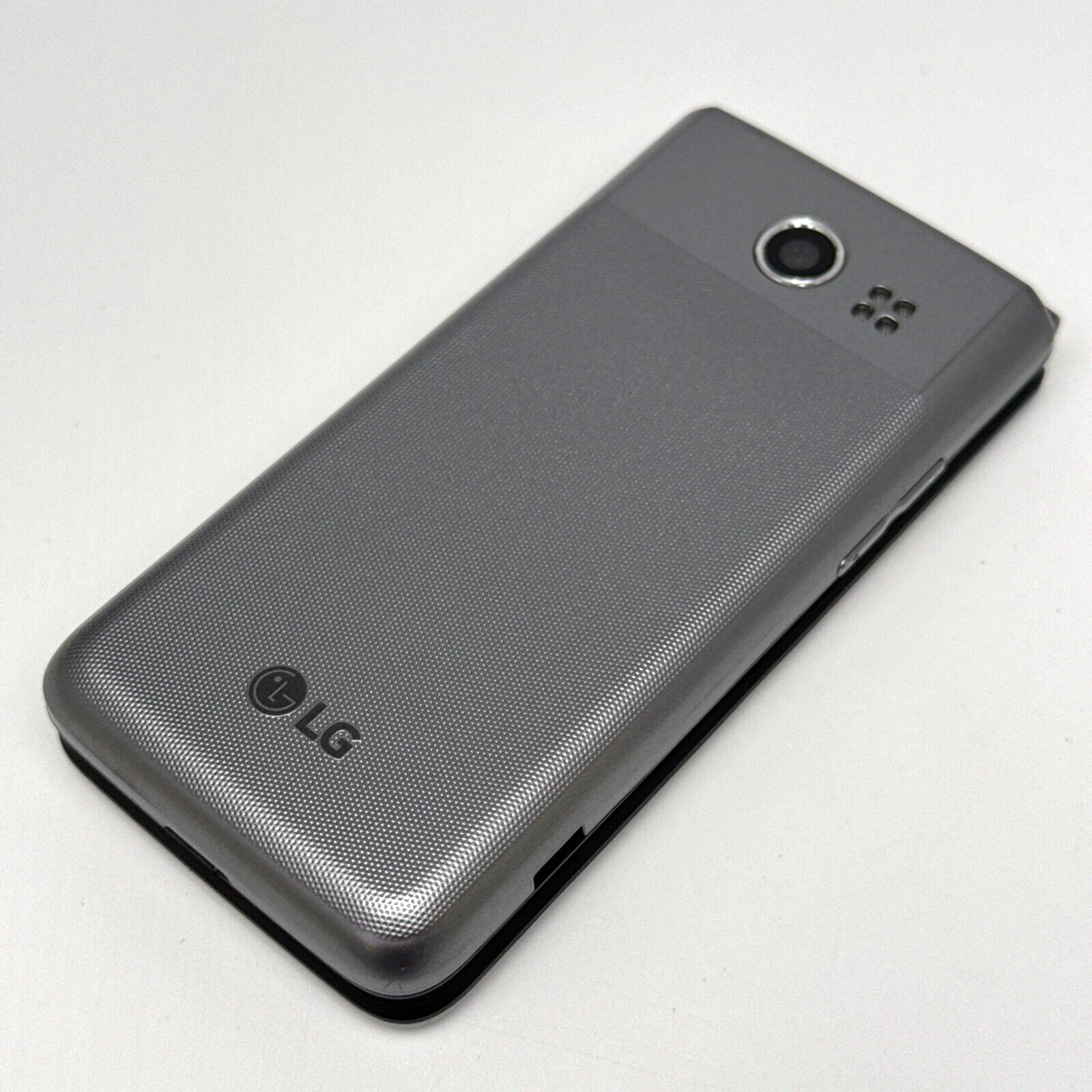LG Wine 4G LTE Basic Flip-Phone Unlocked for T-Mobile Metro Consumer QLink Mint