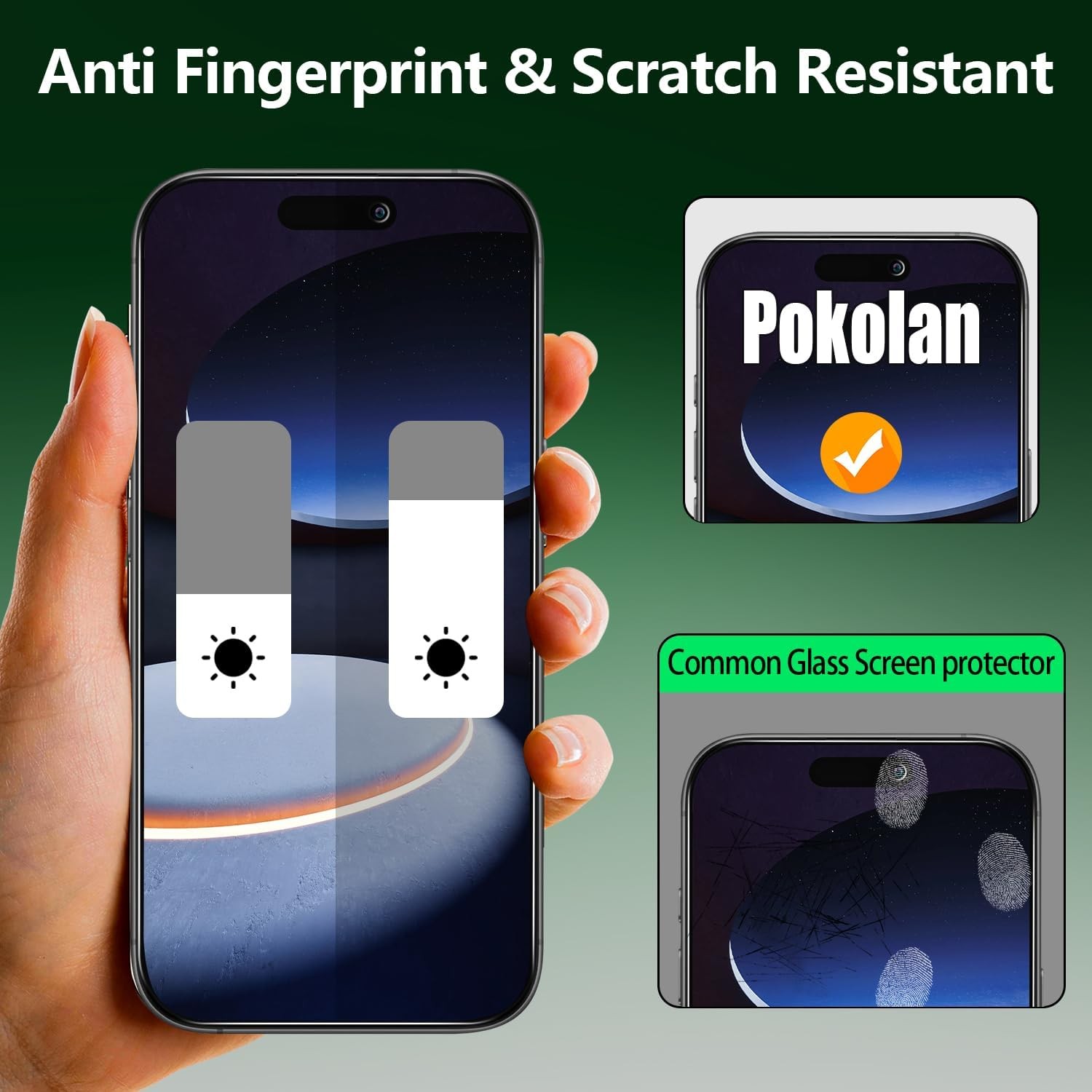 3PCS Privacy Screen Protector & Alignment Frame for iPhone 16 Pro Max Anti Spy