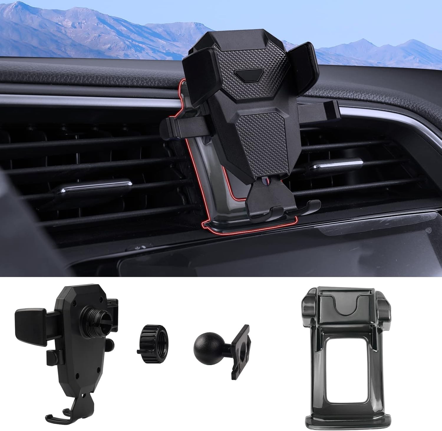 Car Phone Holder for Honda Civic 2016-2021, 10th Gen. Civic Cell Phone Holder