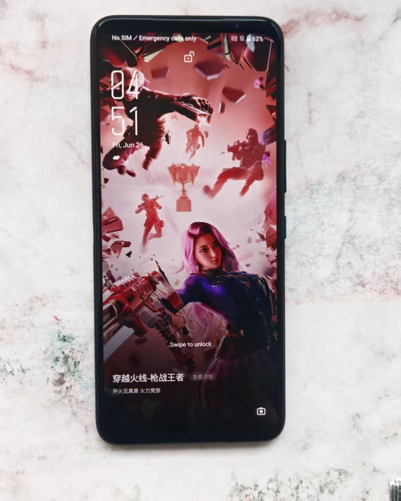 Asus ROG Phone 6 (Unlocked) 5G 256/512 GB Gaming phone Phantom Black OPEN BOX
