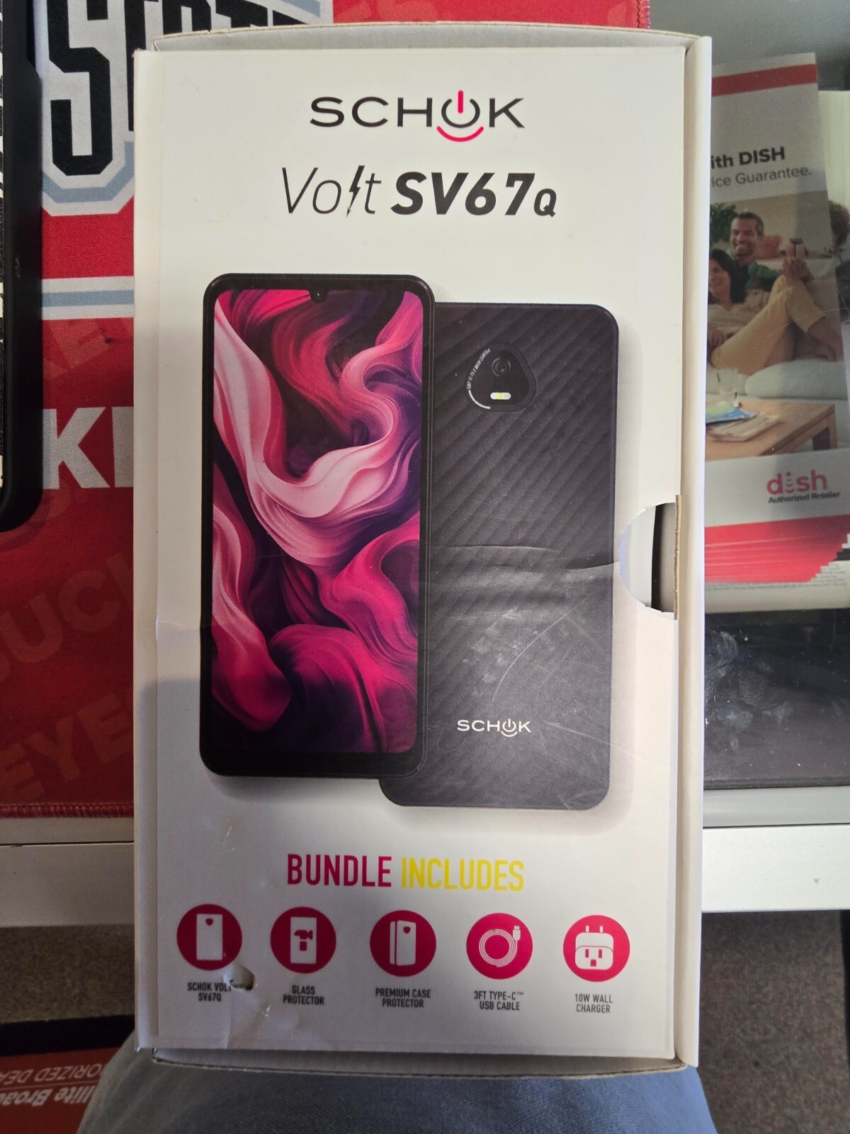 Schok Volt SV67Q 4G LTE – Prepaid – Smartphone with Free $40 Unlimited Plan !