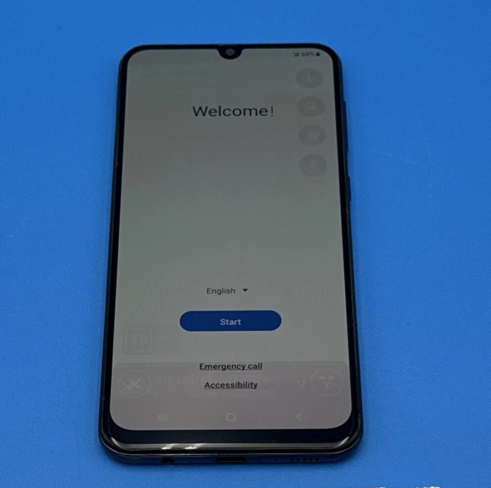Samsung Galaxy A50 A505U 64GB 4GB Unlocked Black – Light Shadow on Screen