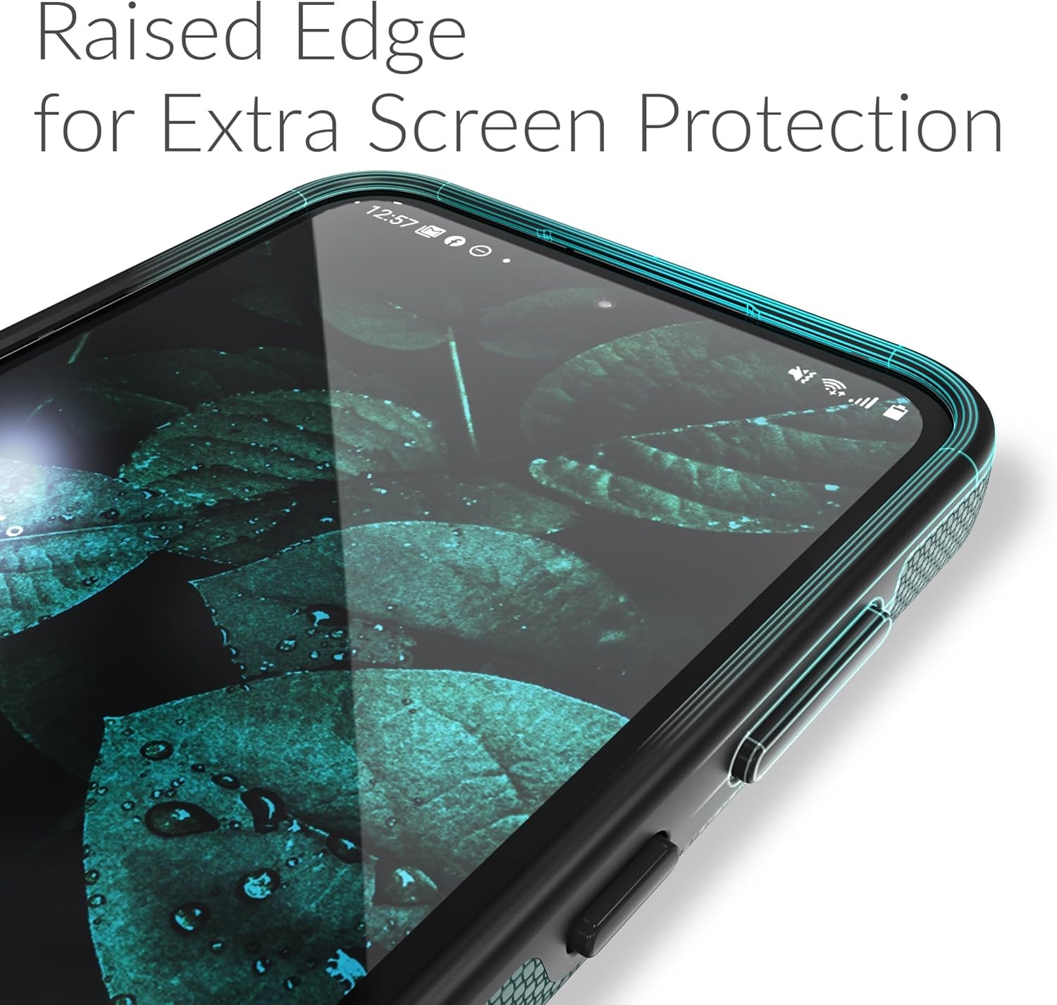 Samsung Galaxy A55 Case, Shockproof Protection Dual Layer Case – Forest Green