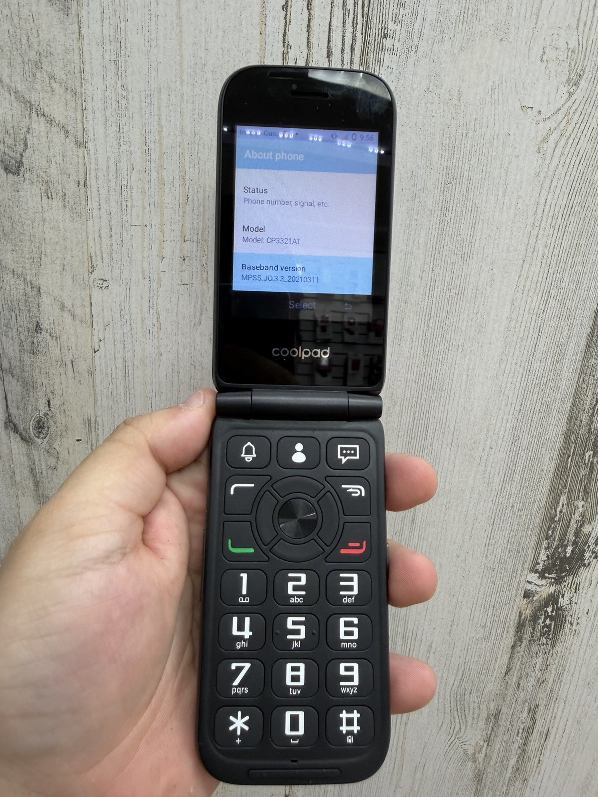 Coolpad Belleza flip phone Boost mobile