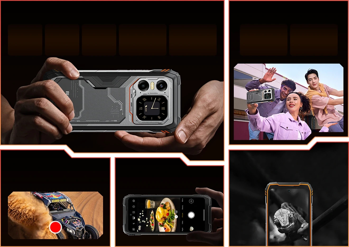 2025 New Blackview Xplore 1 (8GB + 4GB) RAM + 256GB or 512GB ROM Rugged Phone