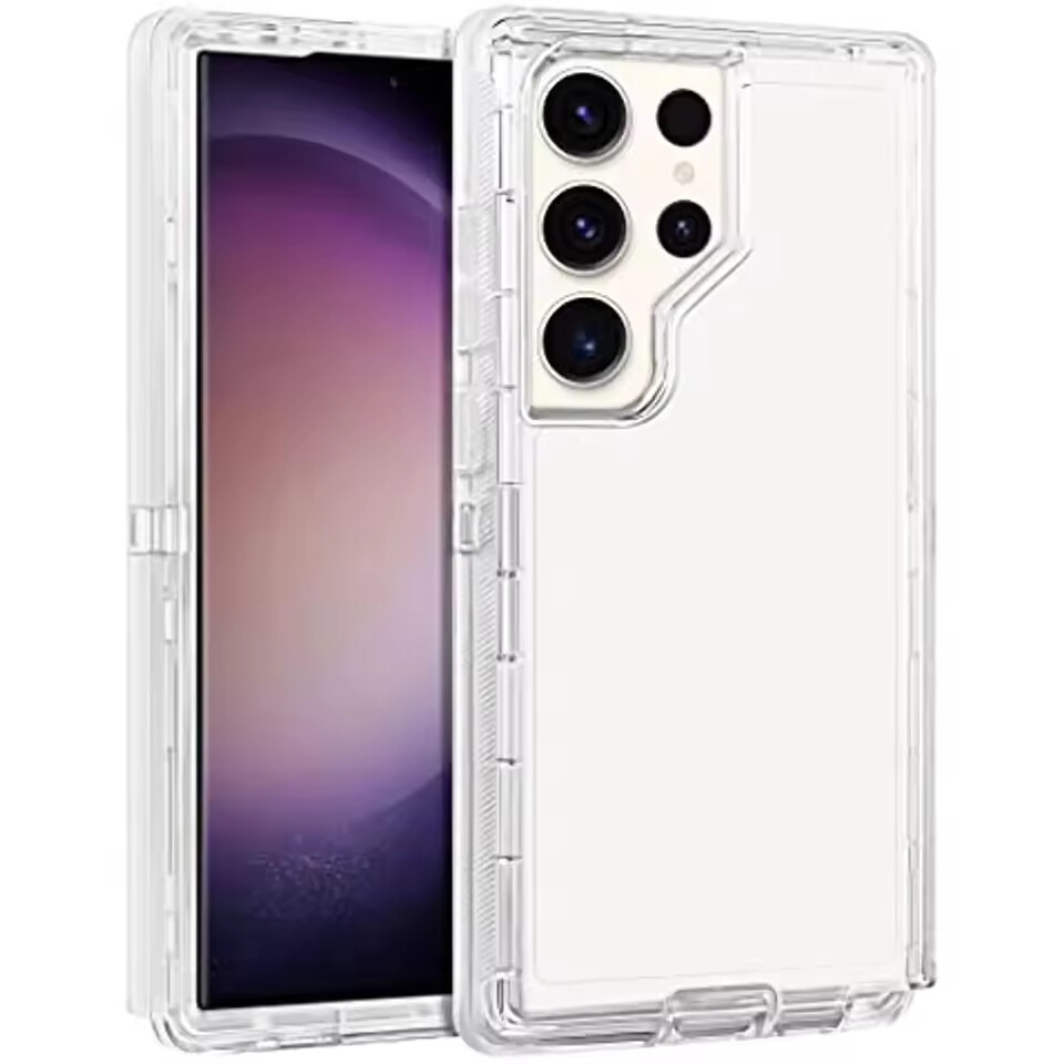 Clear Shockproof Phone Case Cover For Samsung Note S24 S23 S22+ S21 Ultra lot