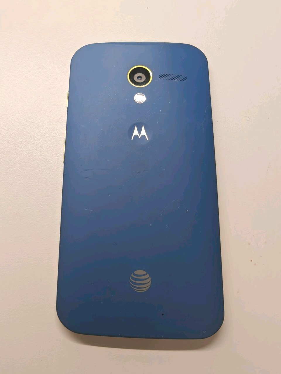 Motorola Moto X 1st Gen XT1058 AT&T White Blue Yellow Custom Colors Working