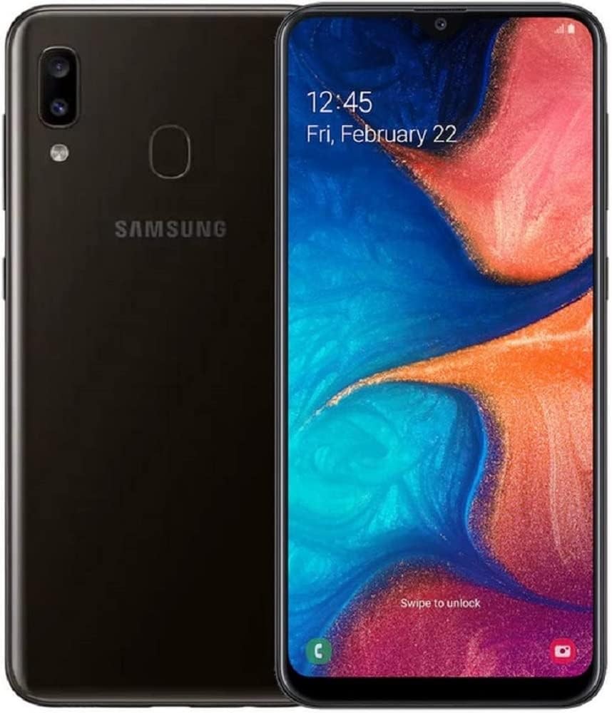 GSM UNLOCKED – Samsung Galaxy A20 SM-A205U 32GB Black 6.4″ – A GRADE