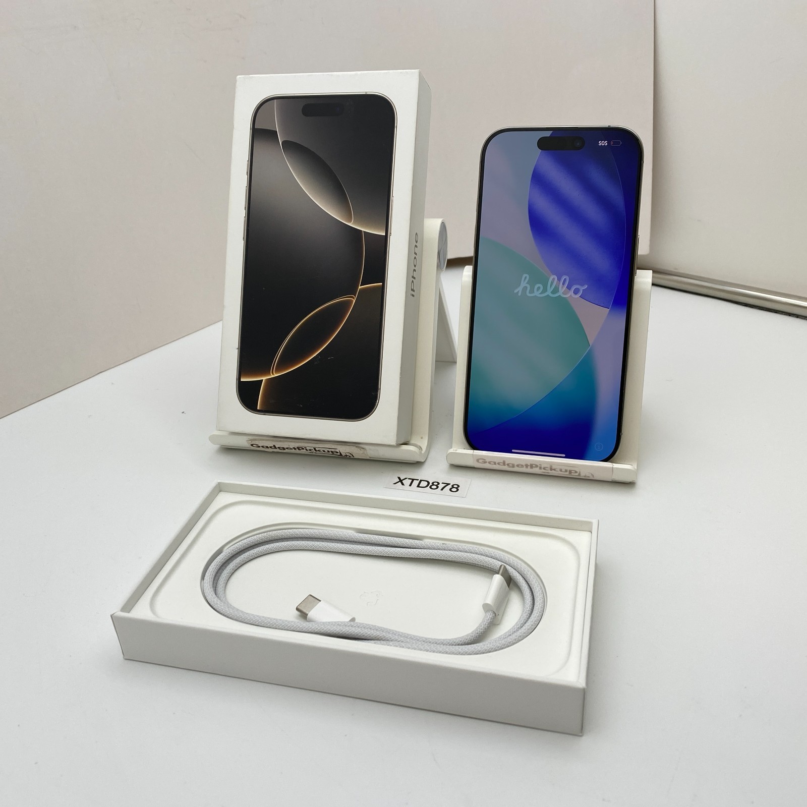 Apple iPhone 16 Pro – 128GB – Natural Titanium (Unlocked) – Open Box
