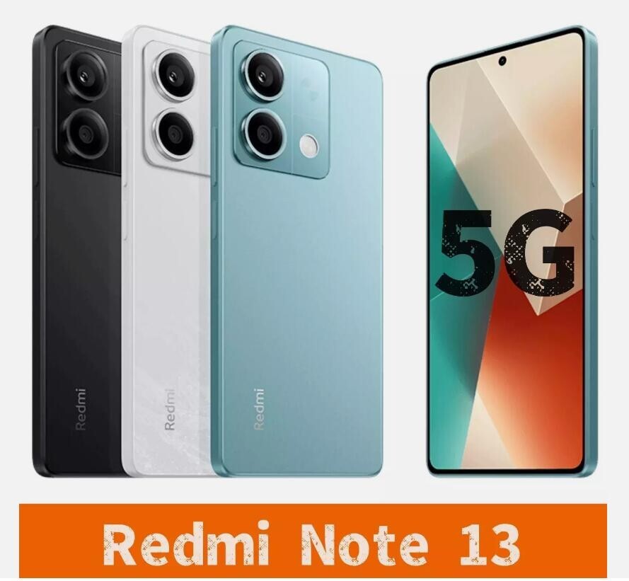 Xiaomi Redmi Note 13 5G 6/128GB 8/128GB 8/256GB 108.0MP Phone 6.67″ Android