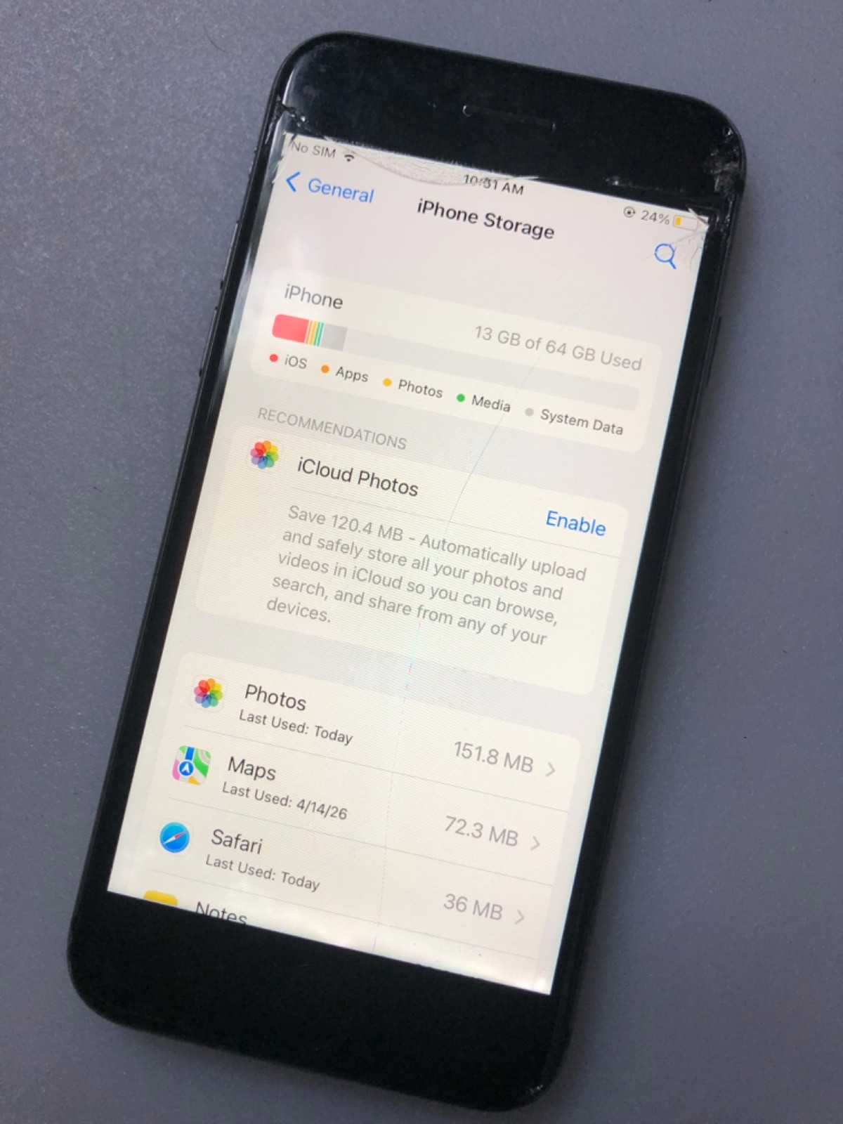 Apple/Iphone 8 64gb