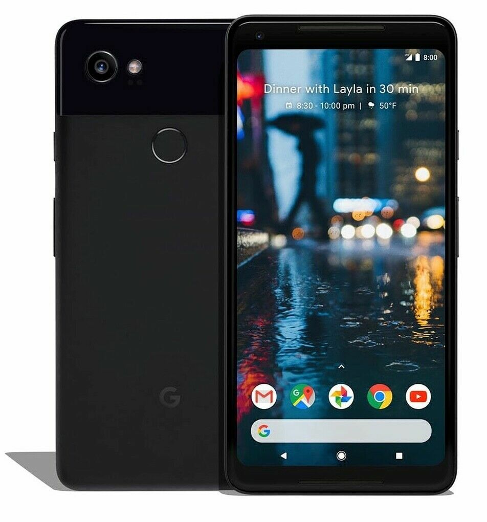 4GB 128GB Google Pixel 2 XL XL2 GSM / CDMA / HSPA / EVDO / LTE Black White6