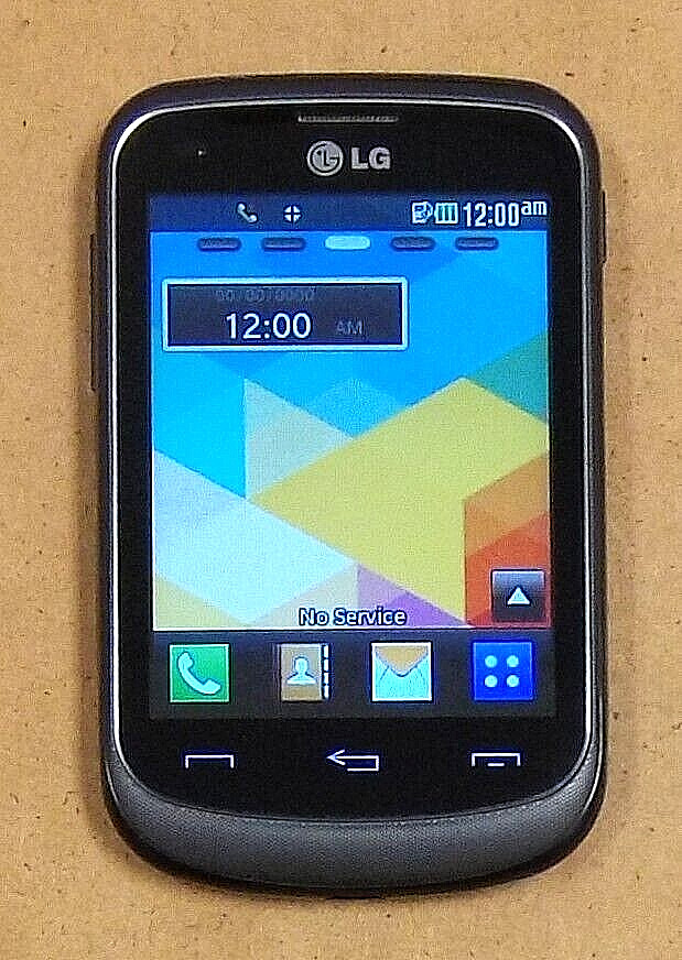 LG 305C / LG305C – Black and Gray ( TracFone ) Very Rare CDMA Cellular Phone