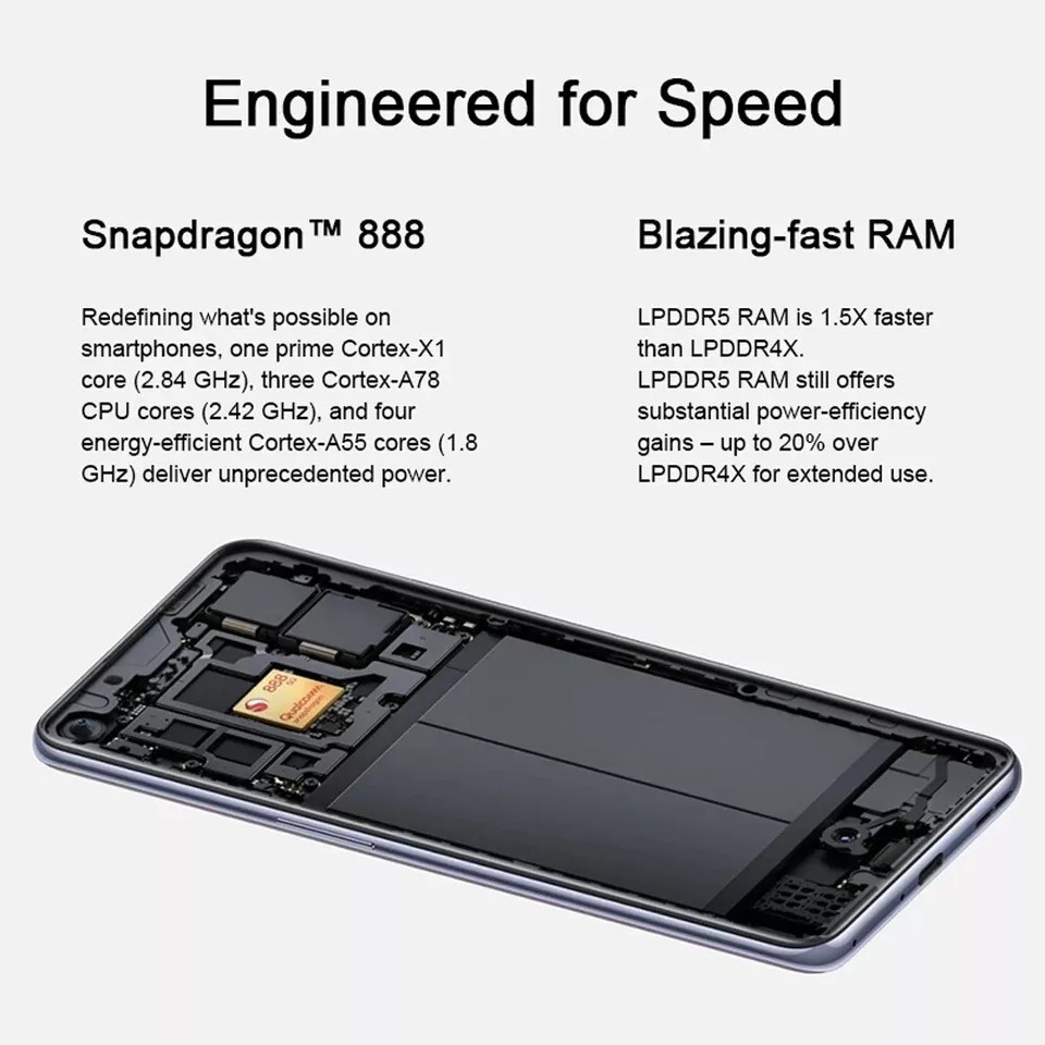 OnePlus 9 5G 128/256GB Dual Sim 6.55″ 50MP Snapdragon 888 Octa Core Smartphone