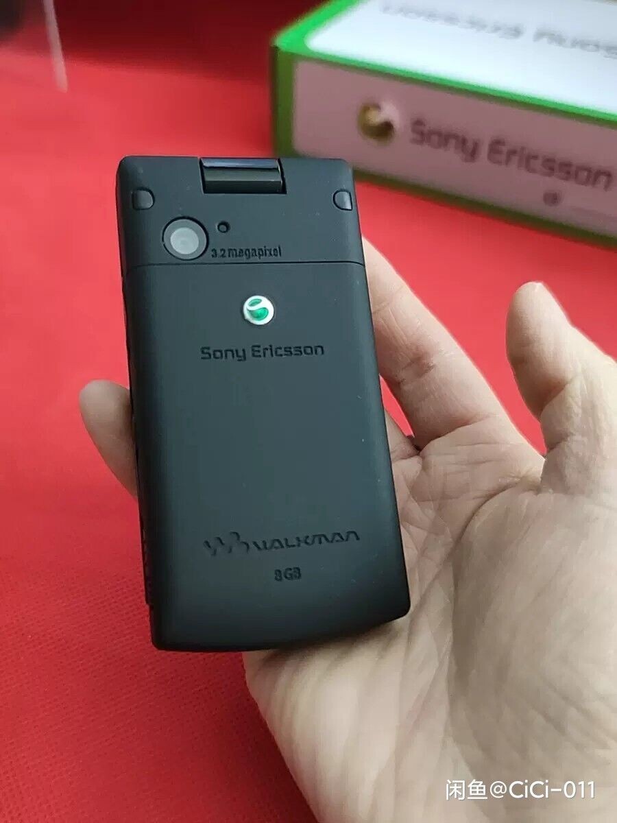 Sony Ericsson W980 Flip – Black – Unlocked – Pristine GRADE A+ – Retro Classic
