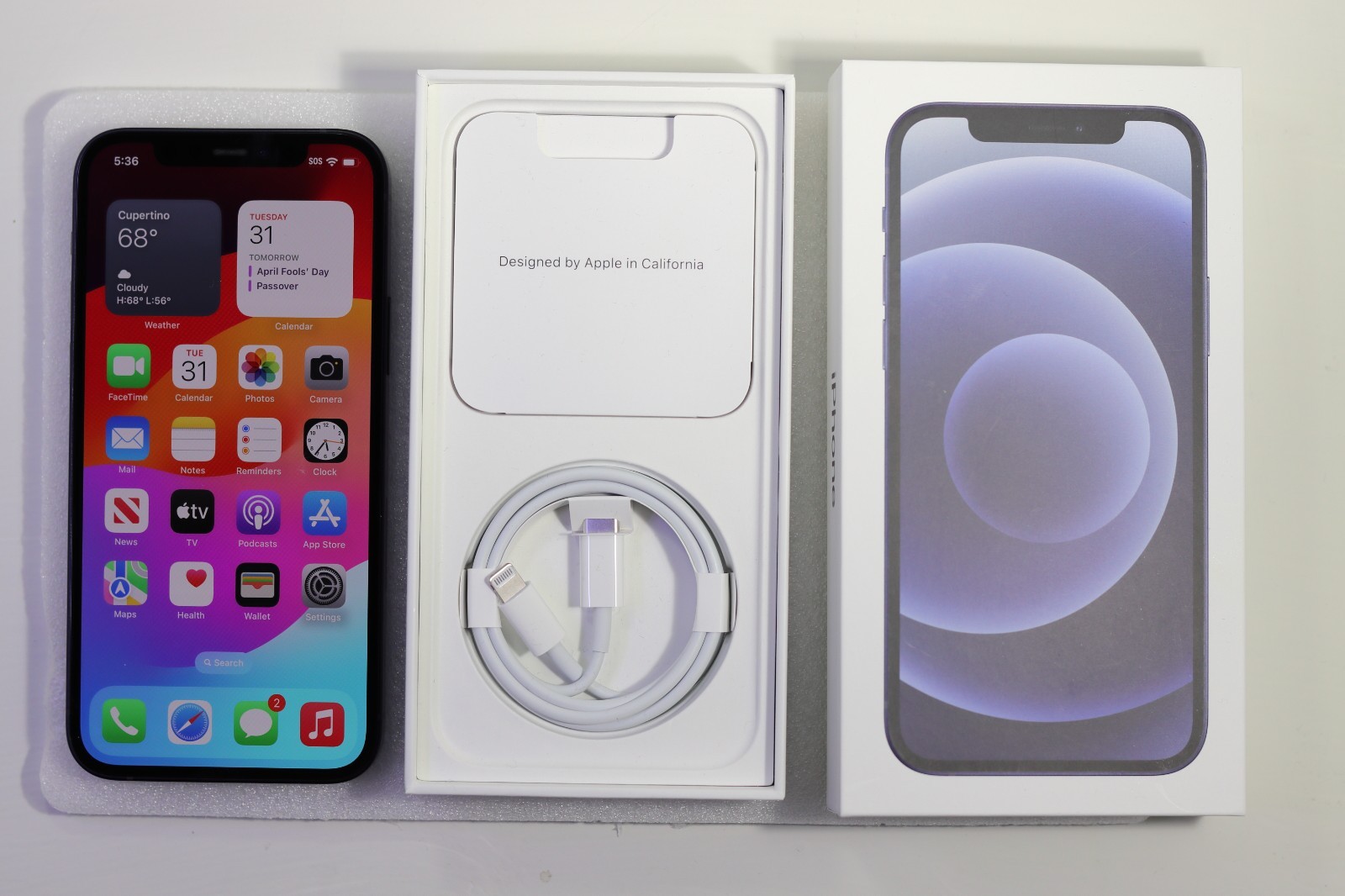 Apple iPhone 12 – 64GB – Black (Unlocked) BRAND NEW CONDITION – NEVER USED
