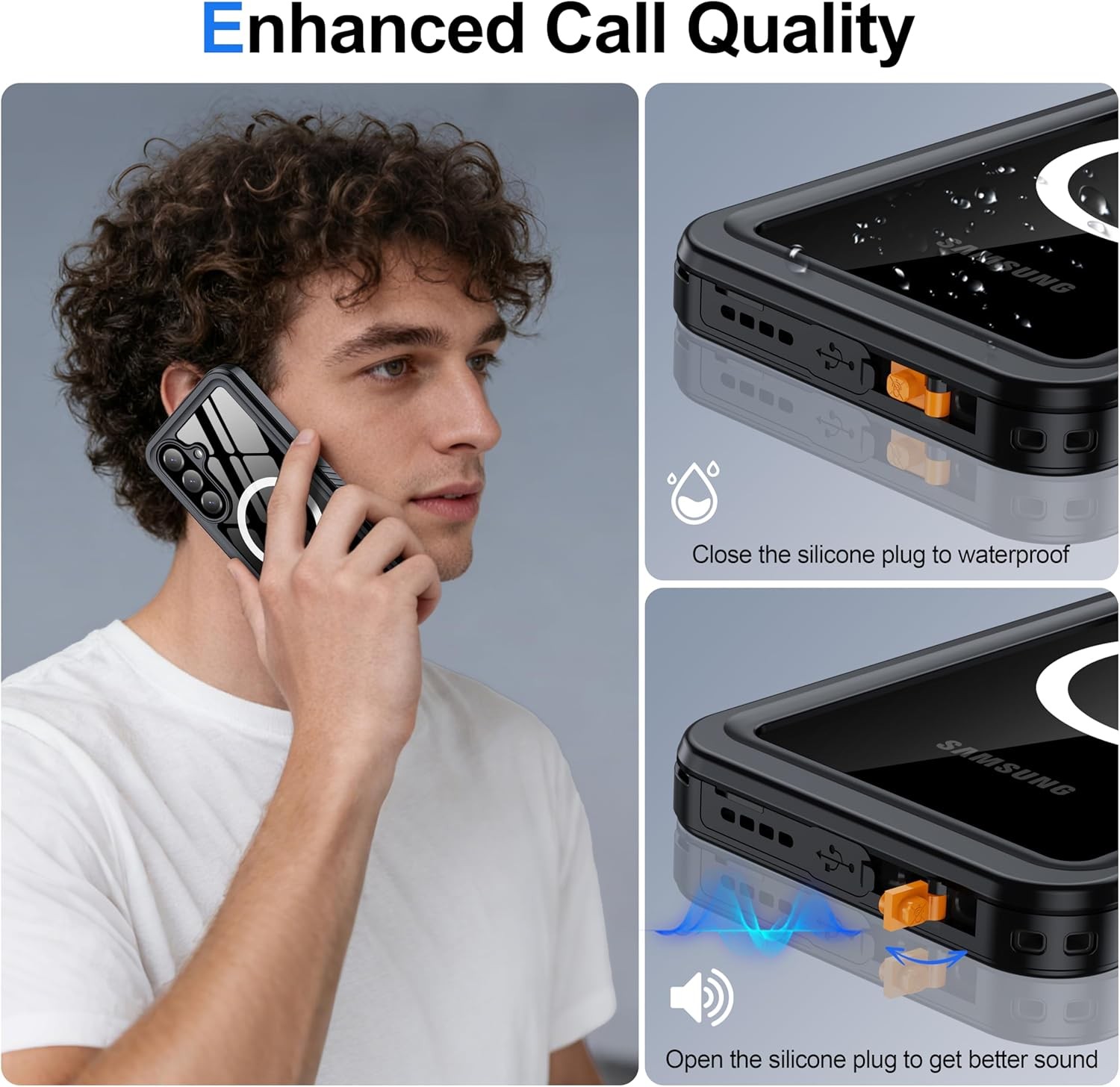 IP68 Waterproof Case for Samsung Galaxy S26 Plus – Shockproof, Full Body Protect