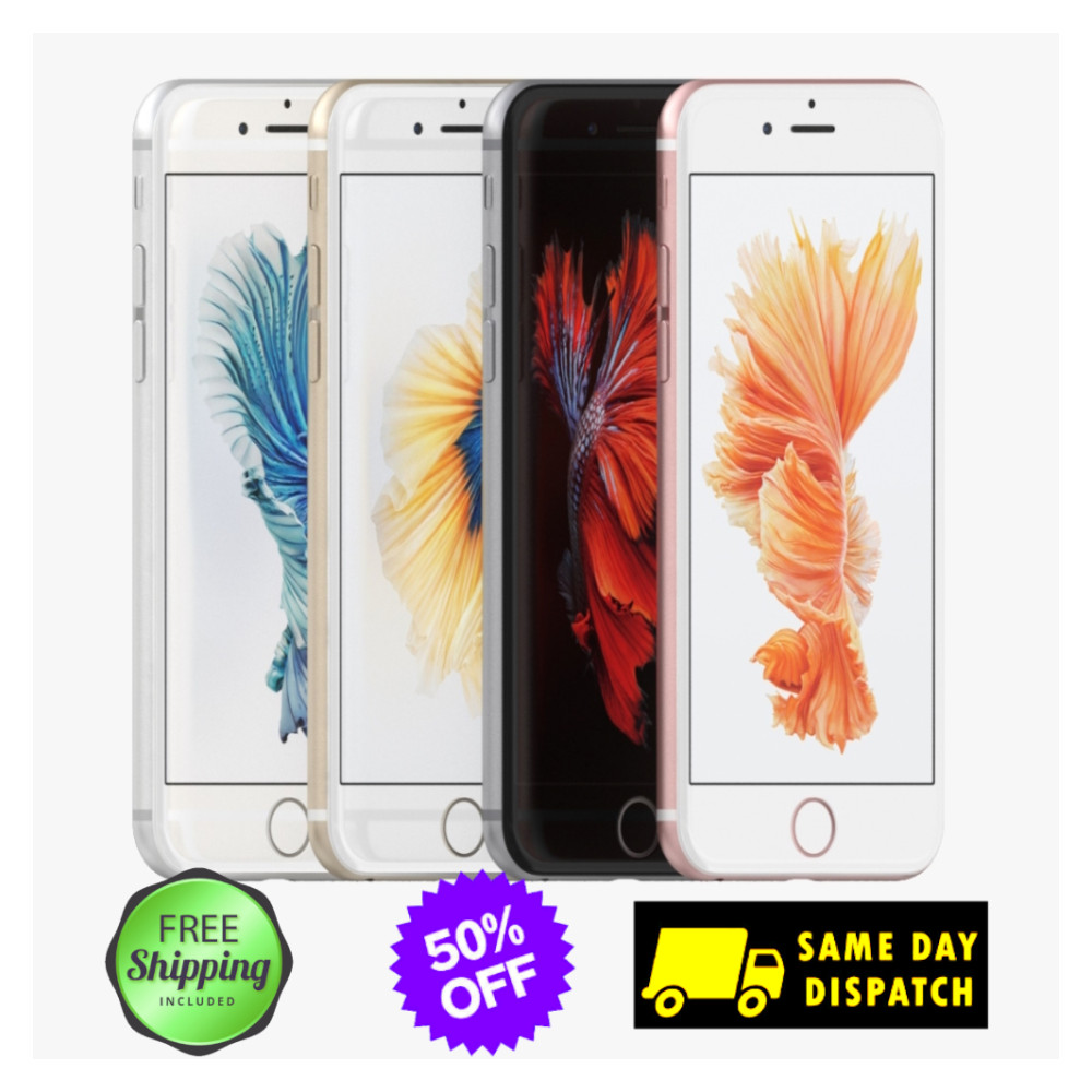 Apple iPhone 6s 16GB 32GB Unlocked Space Gray, Silver – Verizon, At&t, T-Mobile
