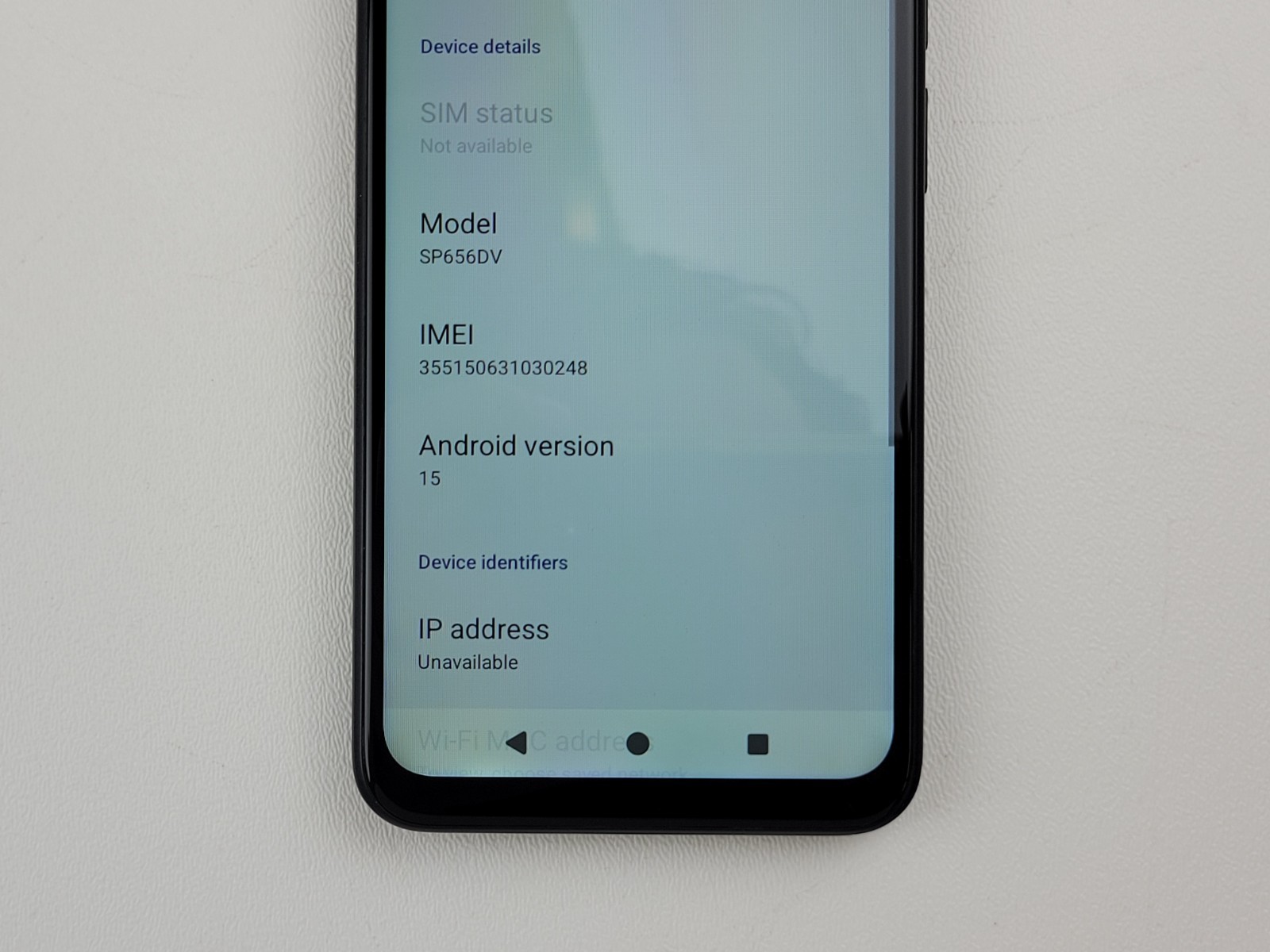 ANS Artia SP656DV – 32GB – (CARRIER UNKNOWN) Smartphone – SMALL ISSUE – H8129