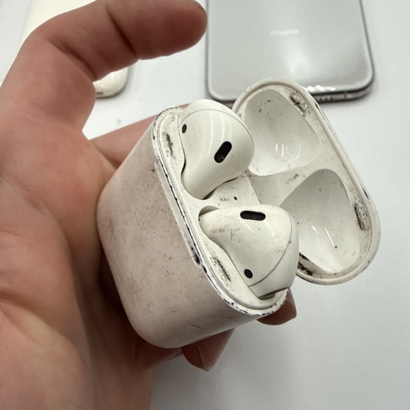 Lot Of 6 Apple iPhones, iPod, AirPods AS-IS Untested