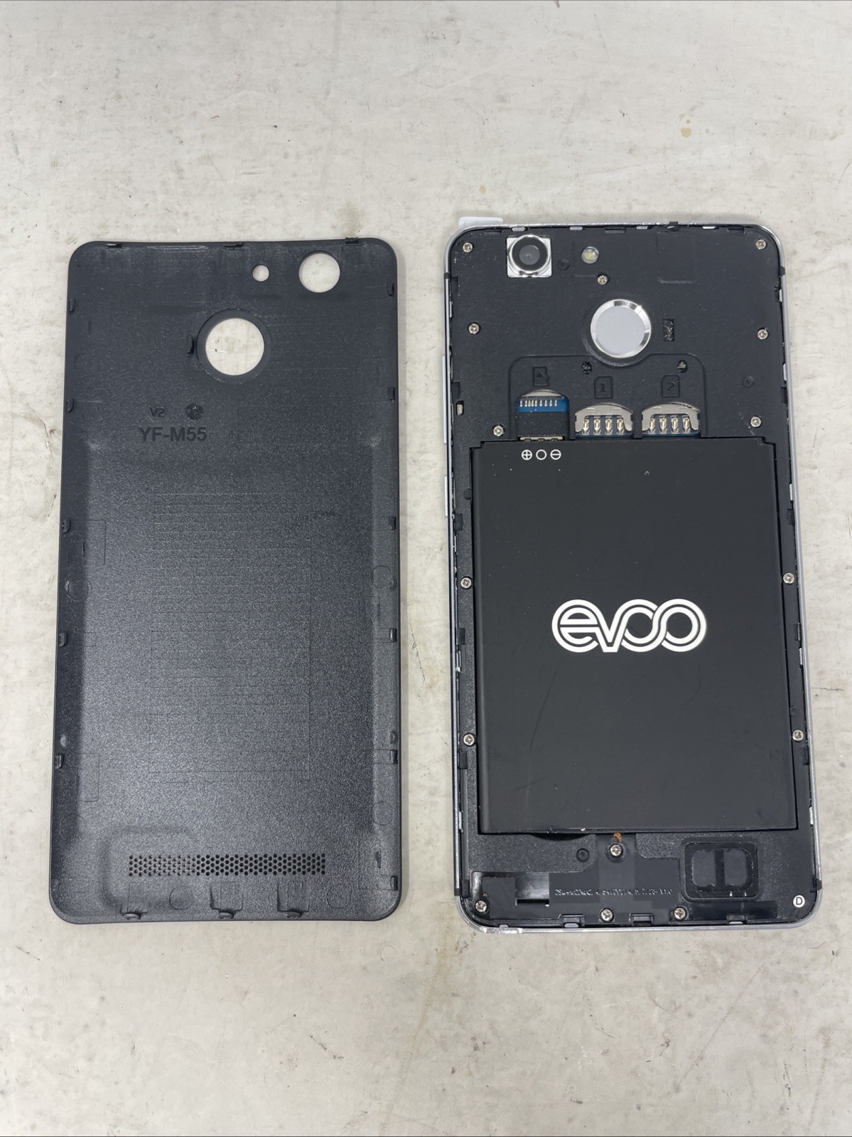 EVOO 5.5” Smartphone Android 8.1 Go Edition Quad Core 4G LTE EVM4G6 Black (76)
