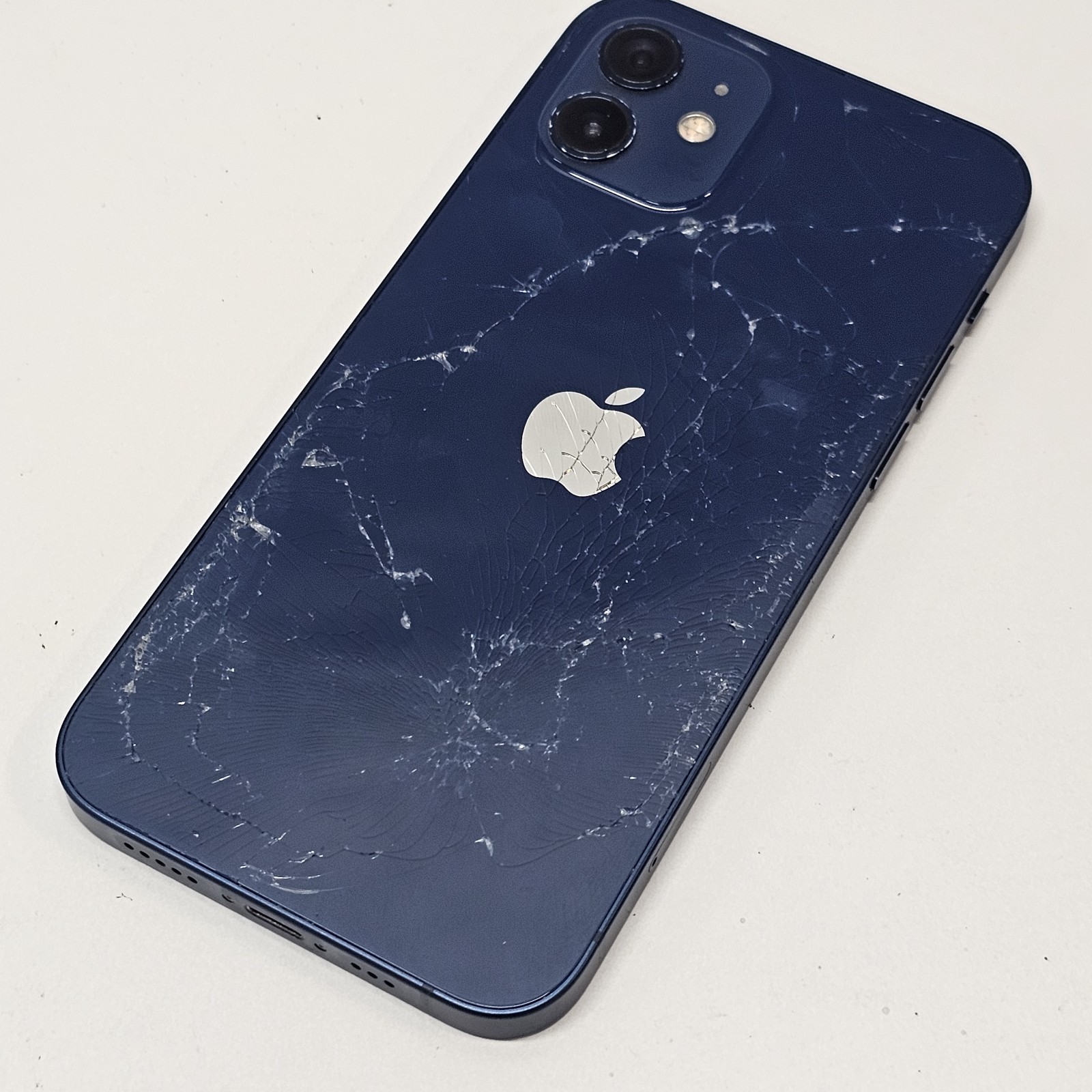 Apple iPhone 12 Smart Phone 128GB Blue BROKEN FOR PARTS ONLY UNTESTED AS IS