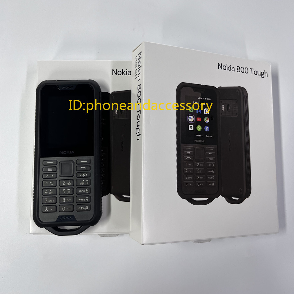 Nokia 800 Tough 4G LTE Unlocked GPS WIFI Original 2.0MP Camera Mobile Phone