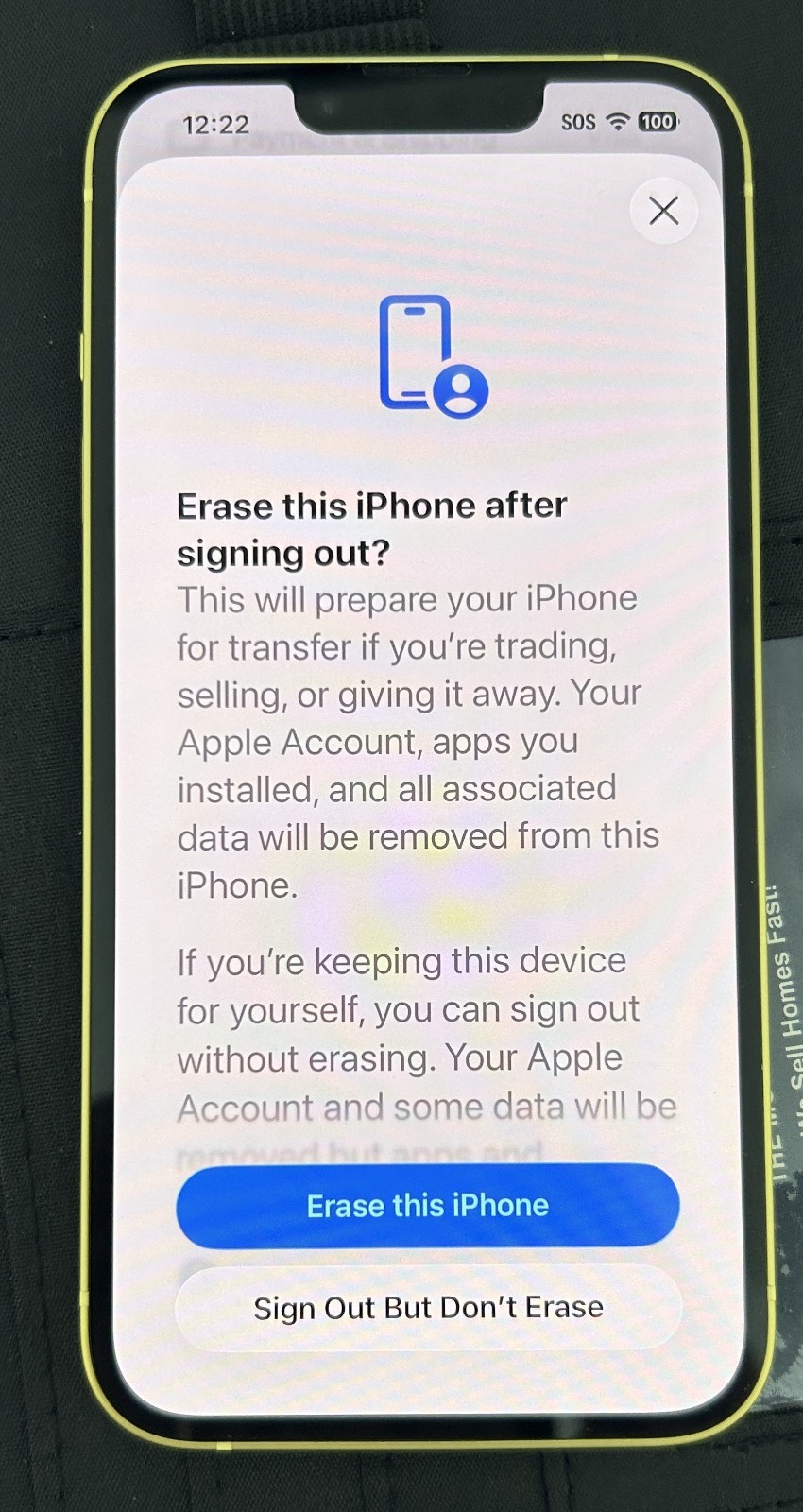 Apple iPhone 14 128GB Network Unlocked – See Description