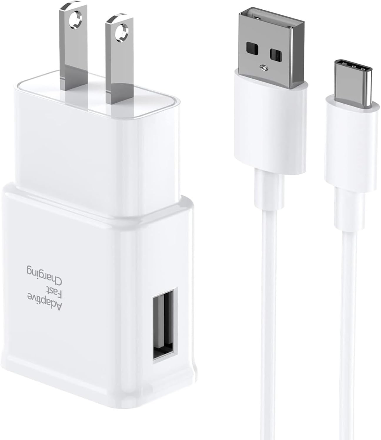 6FT Quick Type-C Wall Charger for Samsung Galaxy S9 S10 S20 S21 S22 S23 S24