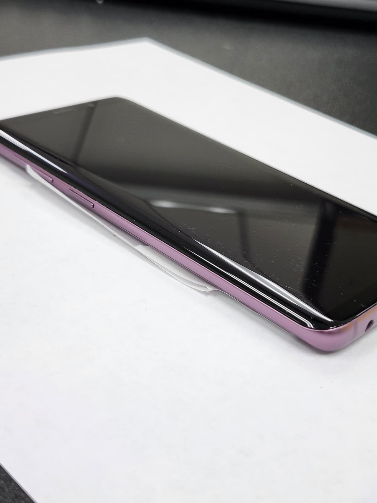 DEFECTIVE – Samsung Galaxy S9 – Purple – 64 GB – GSM Unlocked – SM-G960U – 12351