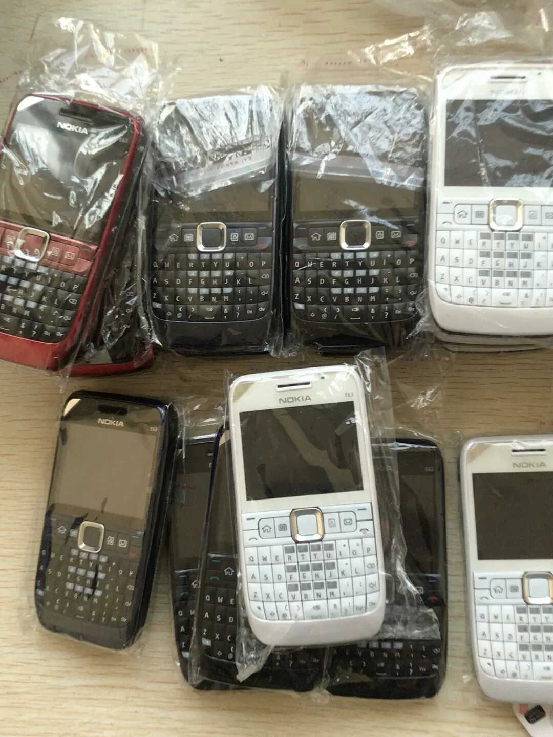 Original Unlocked Nokia E71 QWERTY Keypad Phone Mobile Phone Black Sliver Brown