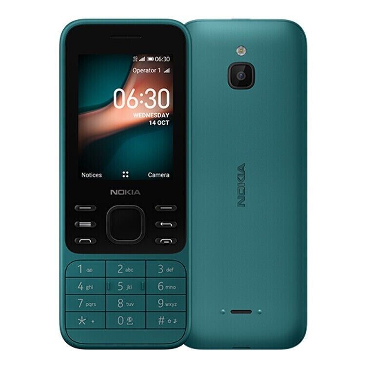 Dual SIM Nokia 6300 4G LTE WIFI Radio 2MP 0.3″ 4GB 512MB RAM Mobile Phone