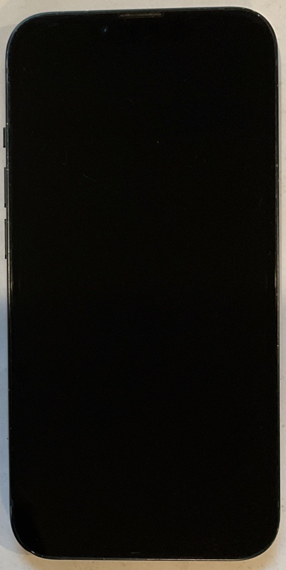 GSM UNLOCKED MIDNIGHT iPhone 13, 256GB A2482 MLAH3LL/A CRACKED BACK FOR REPAIR