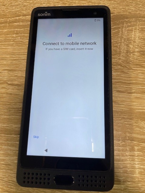 Sonim XP10 5G / 4G LTE 5.5″ AT&T (XP9900) BOOTLOOP / FREEZES – AS IS
