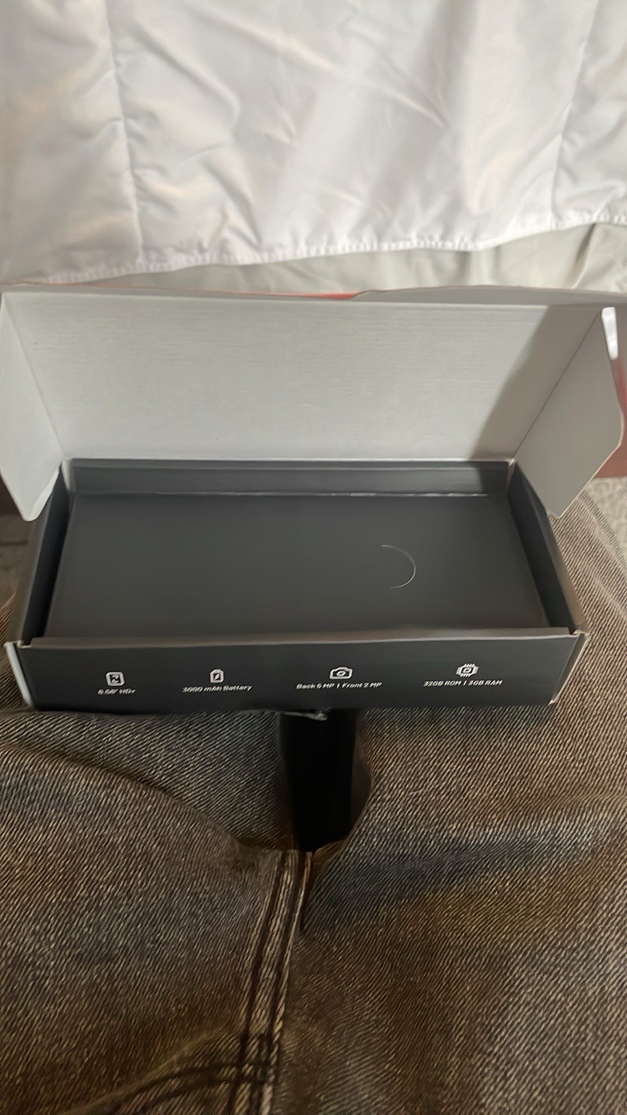 hotpepper Verde Black Slate Smartphone 32GB 3GB RAM 5-7.9MP Camera