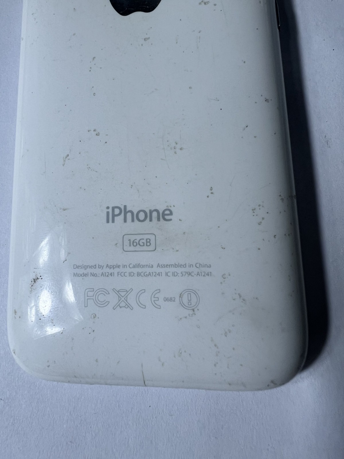 iPhone 3GS 16GB White A1241 MB705LL – rare iOS 4.2.1 (8C148) Tested and Working