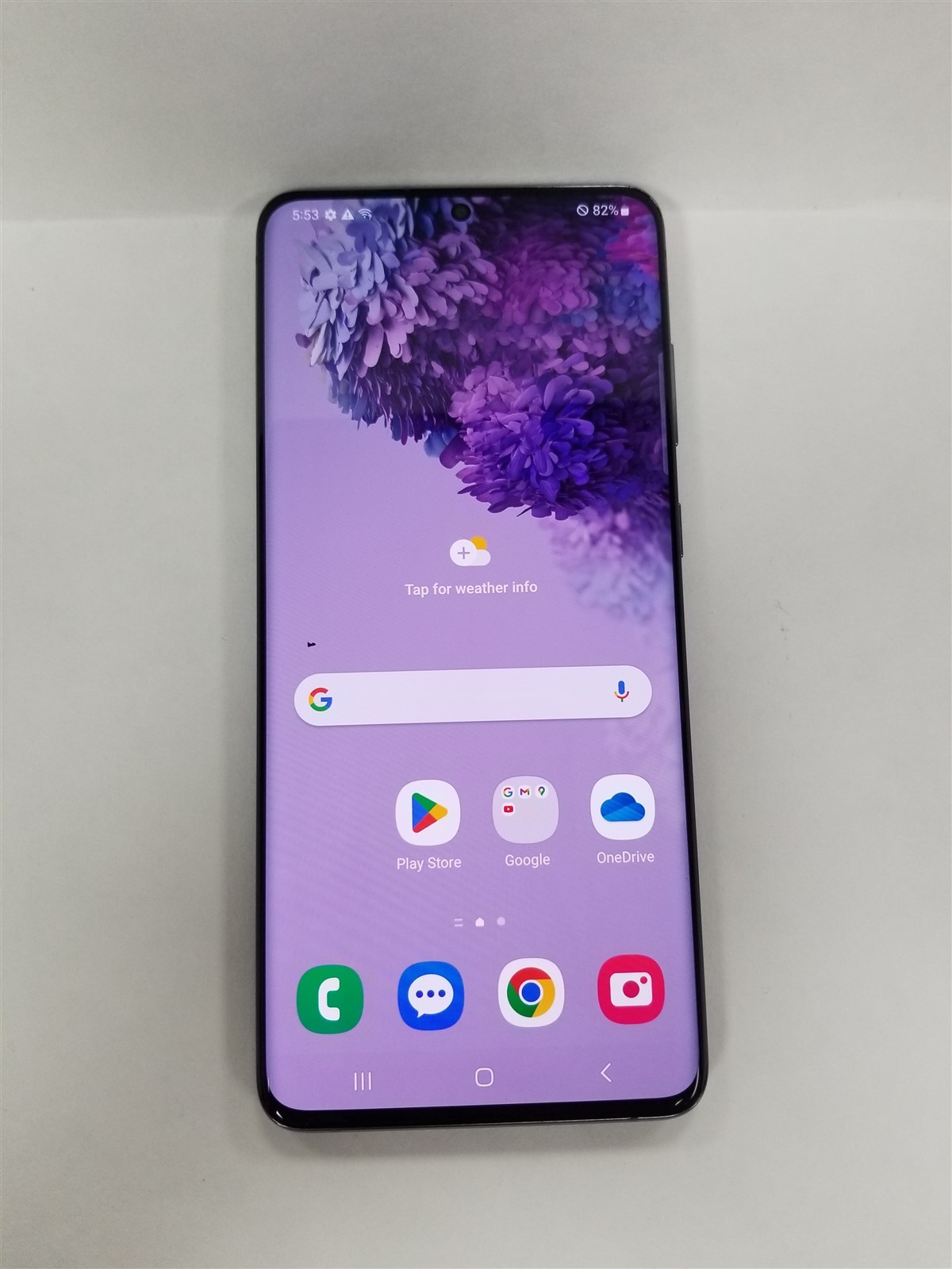 Samsung Galaxy S20+ 5G 128GB Gray SM-G986U (Spectrum) Fully Functional DV8617