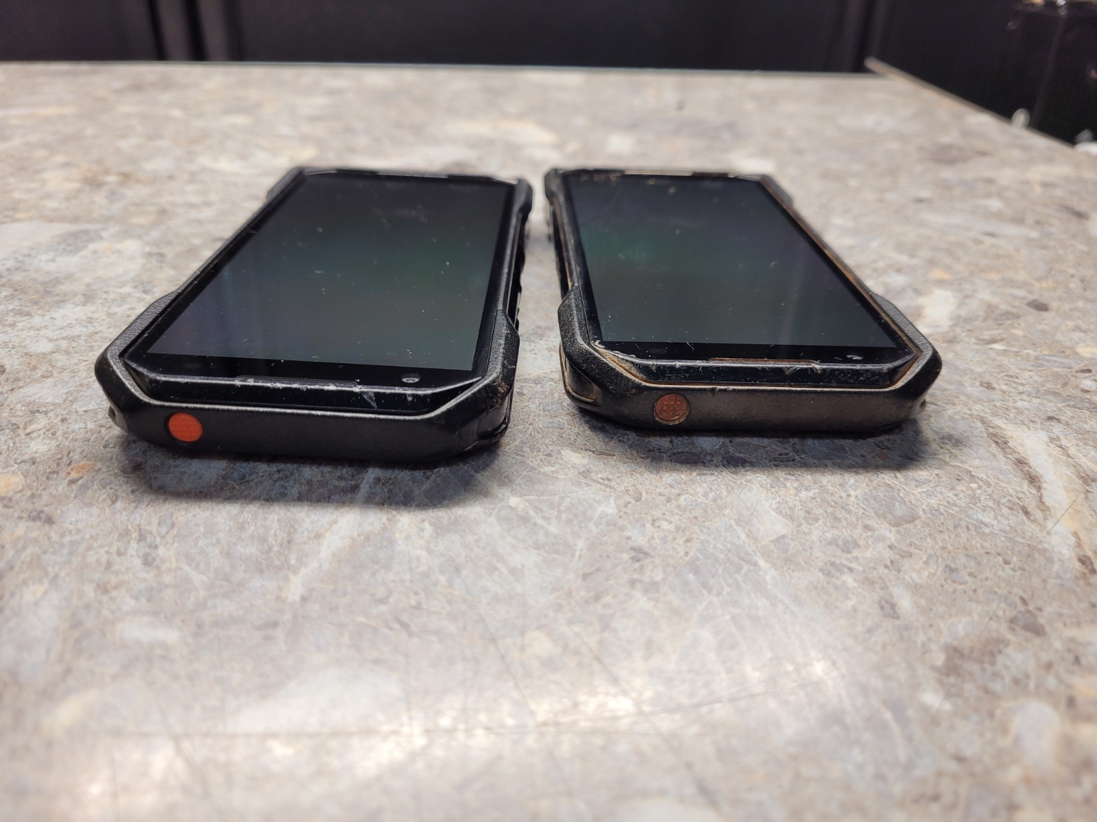 Lot of 2 Kyocera Duraforce Pro 3 – E7200 Black – 128GB – Verizon FOR PARTS