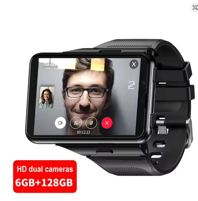 4G Smartwatch 2.88″ Unlocked WiFi Dual Camera Video Call Smart Watch