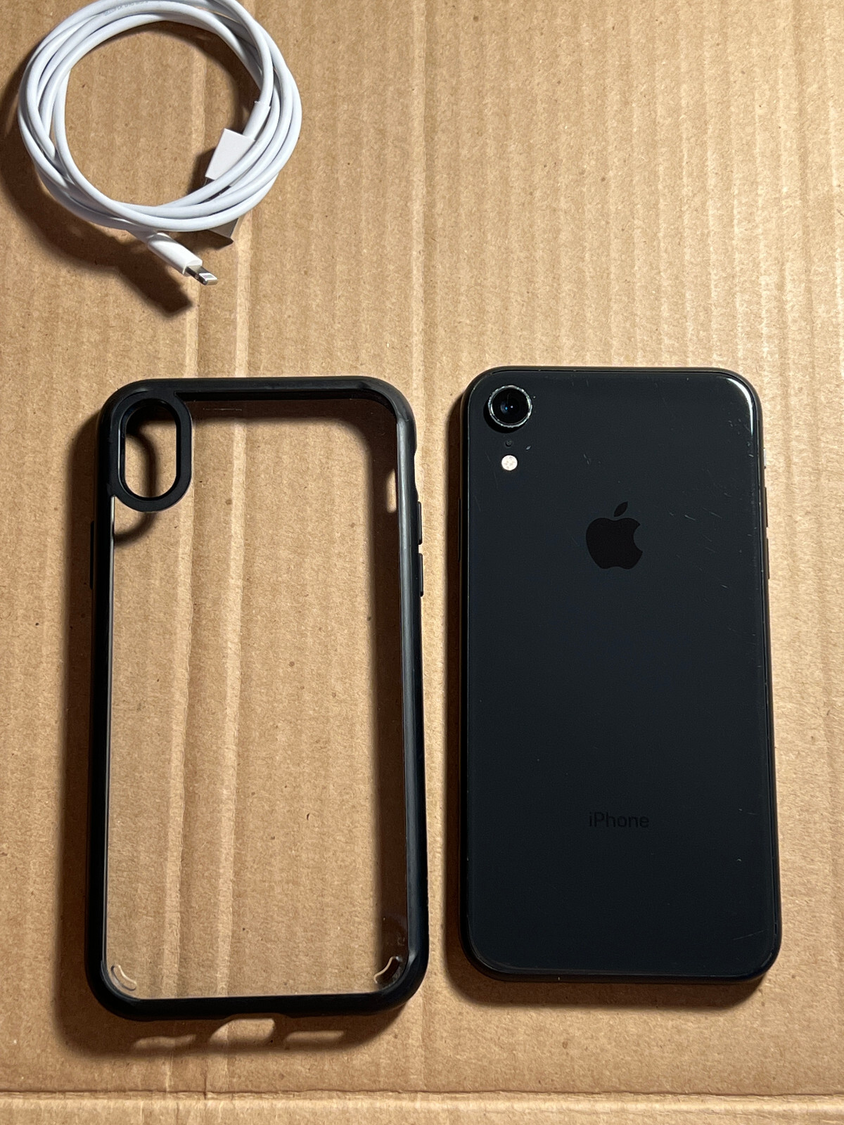 Apple iPhone XR – 64GB – Black (Unlocked) A1984 (CDMA + GSM) Read No face id