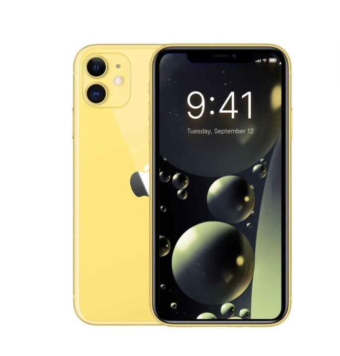 Apple iPhone 11 – 128GB – Yellow (Unlocked) A2221 (CDMA + GSM)