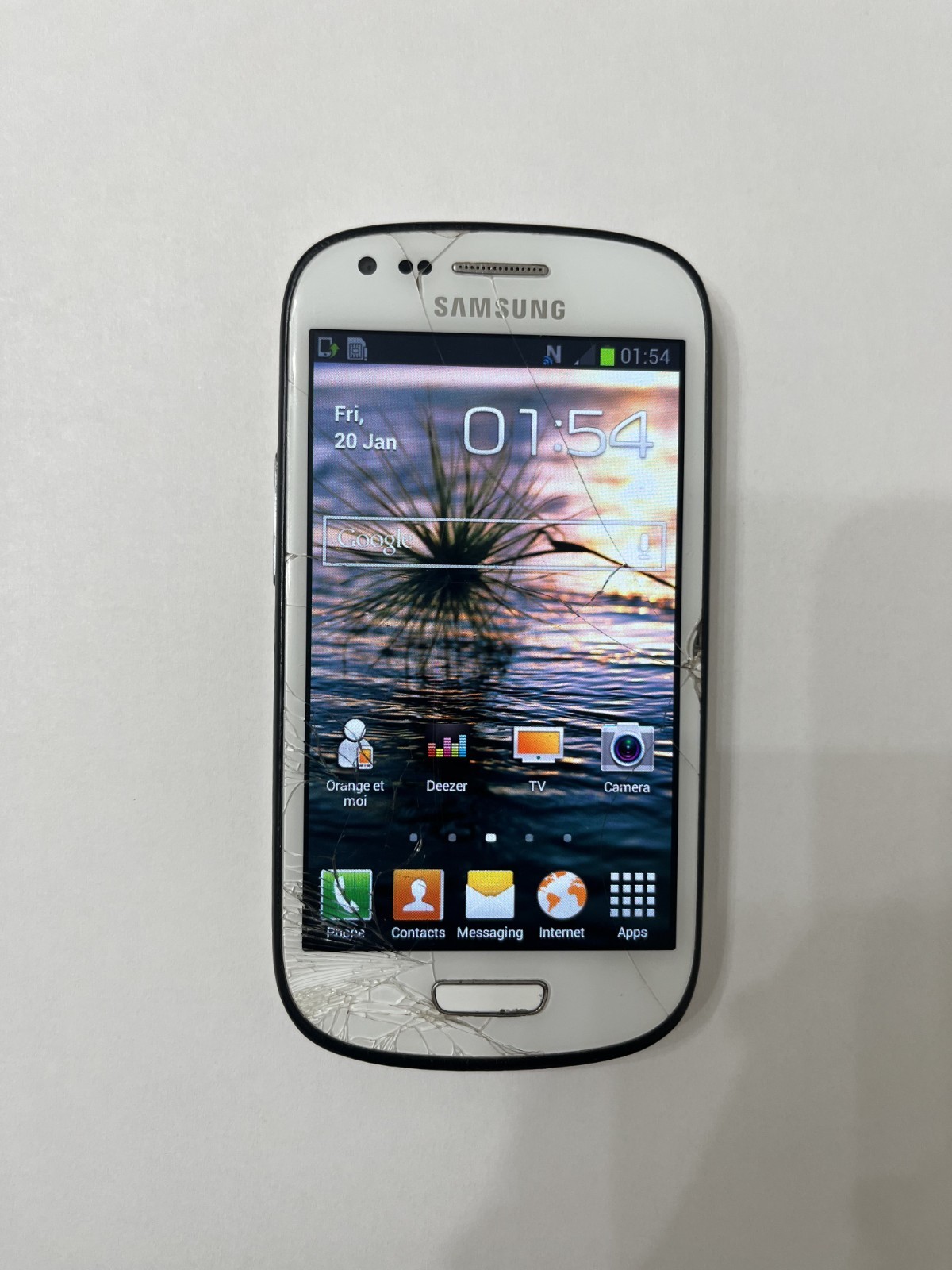 Unlocked SAMSUNG GALAXY S3 MINI White 4g LTE Smartphone
