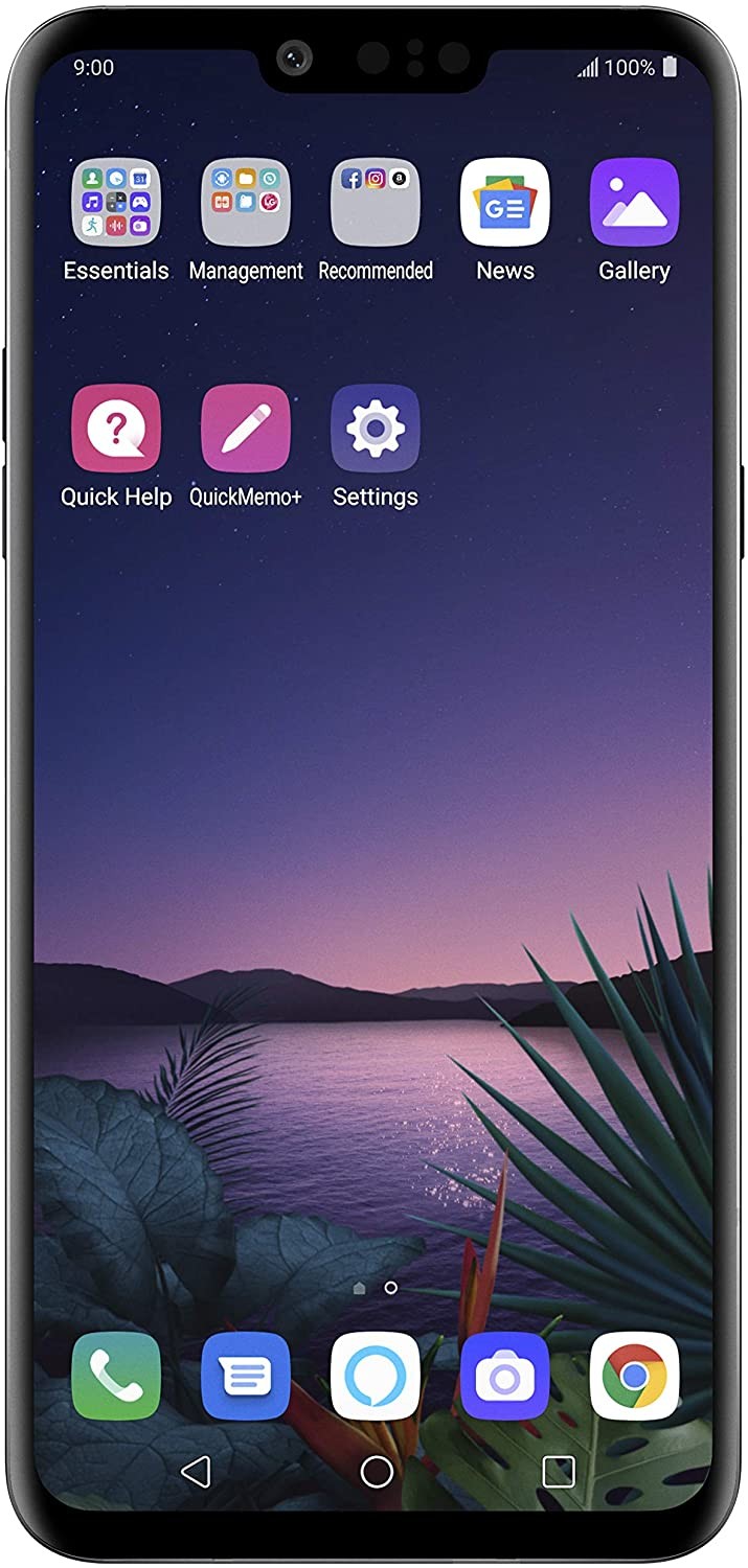 LG G8 ThinQ LM-G820QM 128GB Unlocked Smartphone Black Excellent