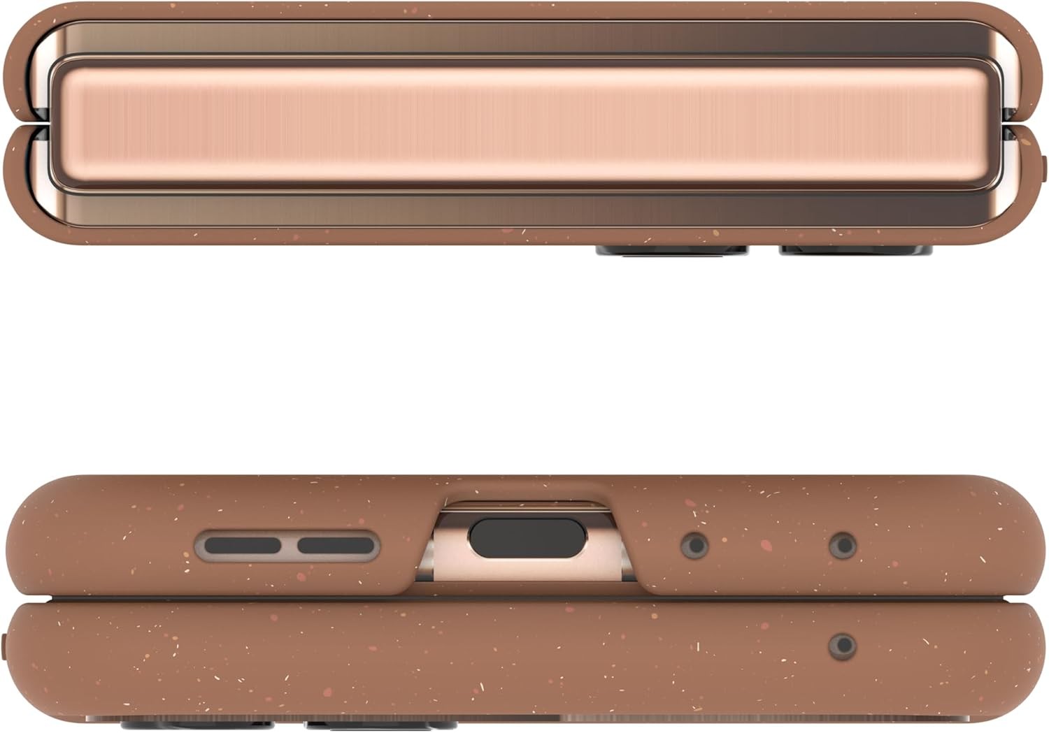 Motorola Razr+ 2025/2024 Mocha Mousse Brown Protective Case – Lightweight Shells