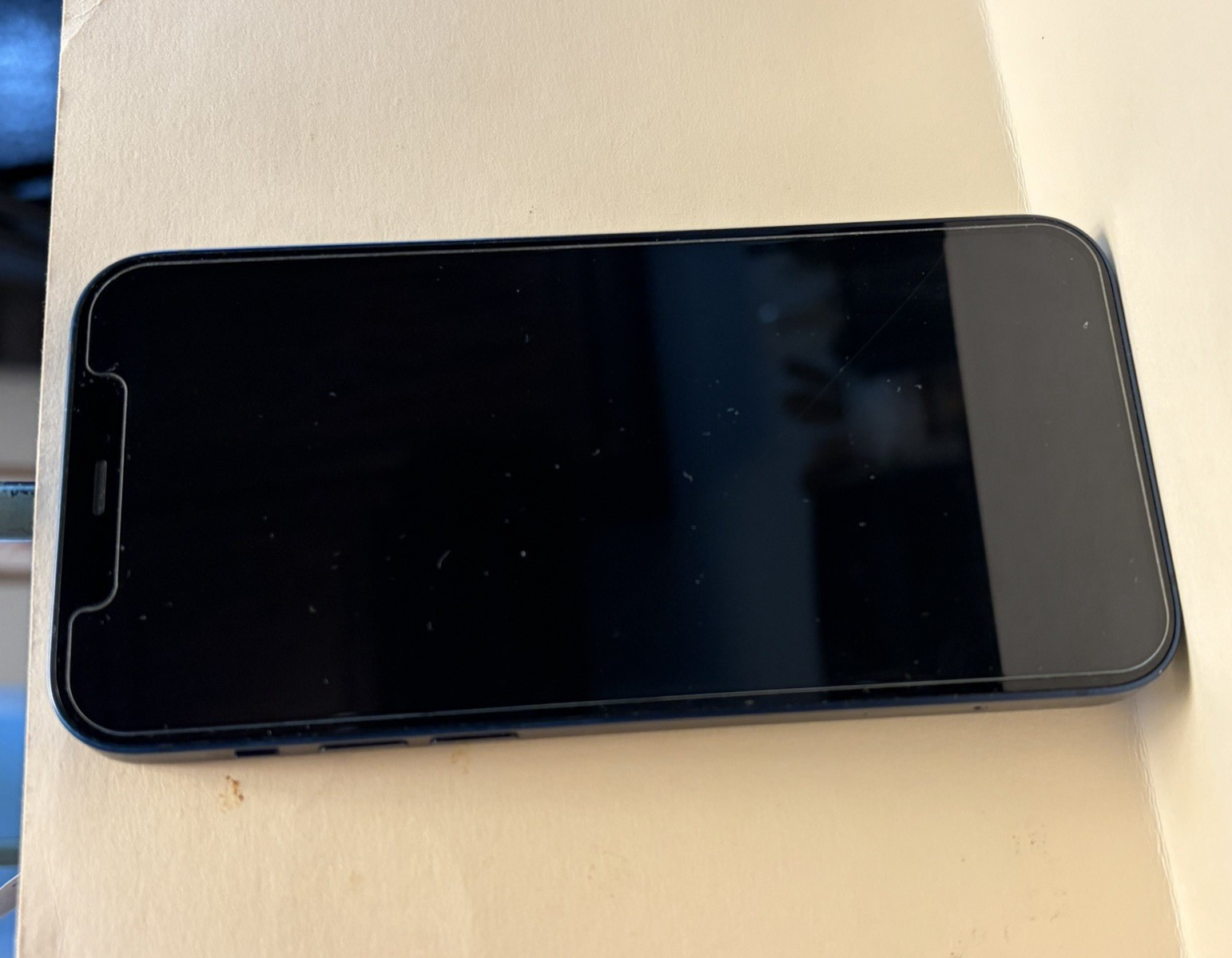 Apple iPhone 12 Blue Smartphone, 12MP Camera, iOS, Slate Style, 64 GB storage