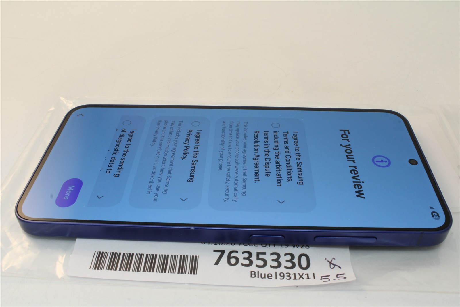 Samsung Galaxy S25 Blue Claro (PCT) Smartphone w/Warranty w/ 100% batt! 7635330