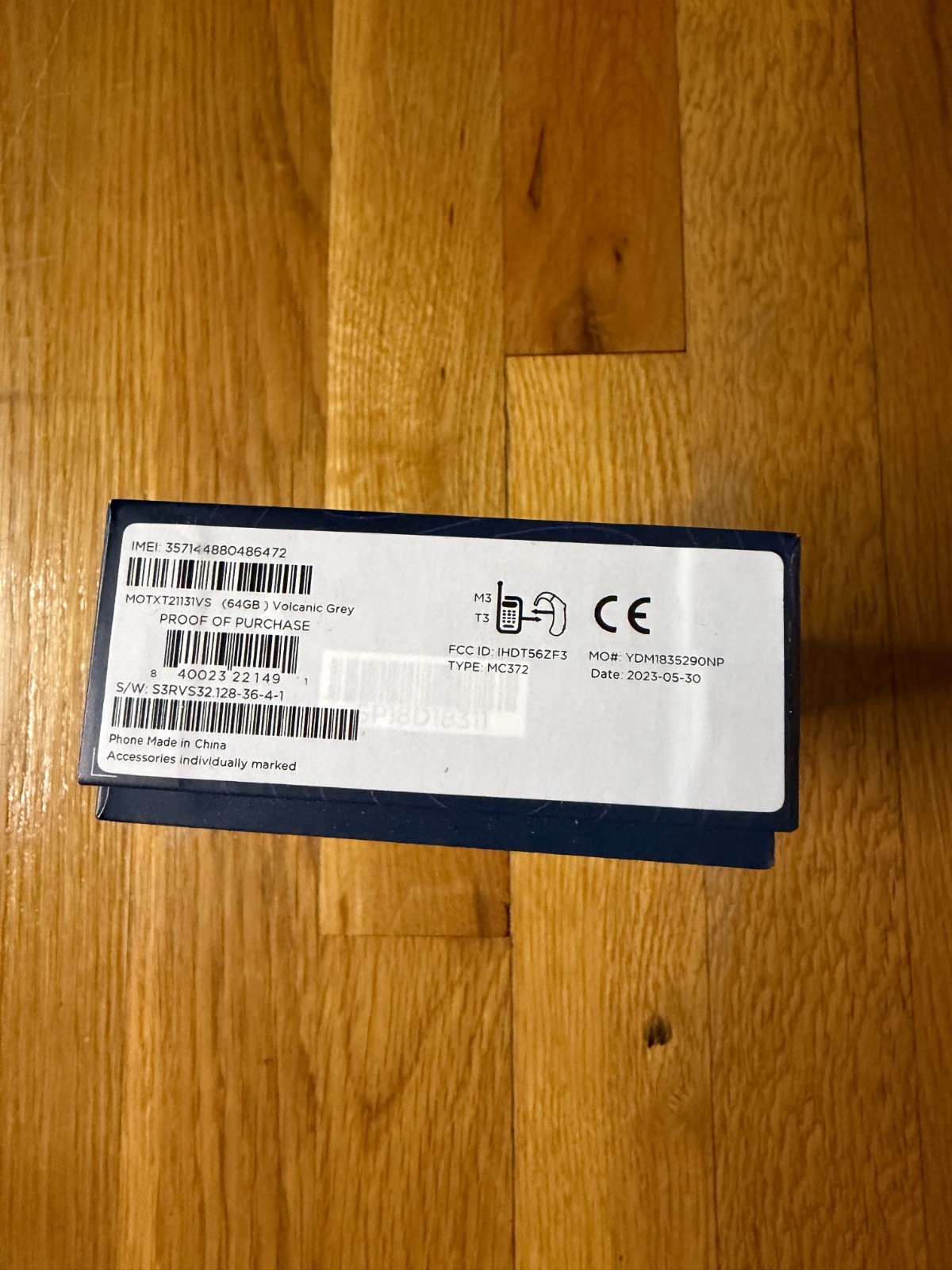 Motorola One 5G UW Ace 64GB | Volcanic Gray | MOTXT21131VS | BRAND NEW