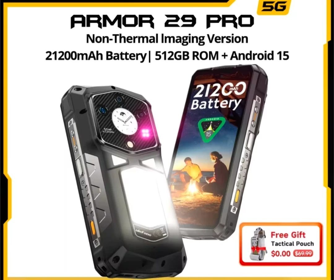 Ulefone Armor 29 pro 512 GB 16GB RAM