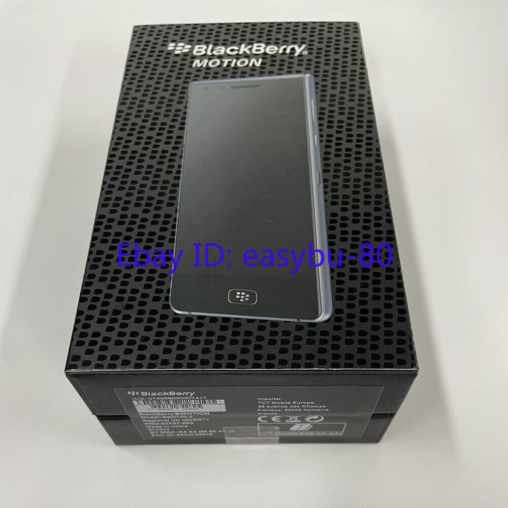 BlackBerry Motion BBD100-2 (Unlocked) 32GB 4GB RAM LTE Smartphone- New Sealed